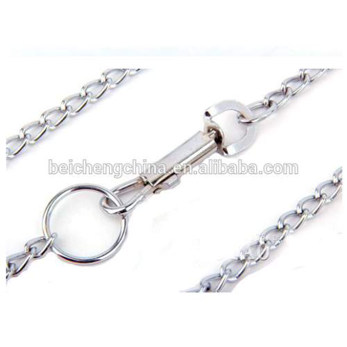 Hot selling fashion design stainless steel pet chain pet leash dog leash